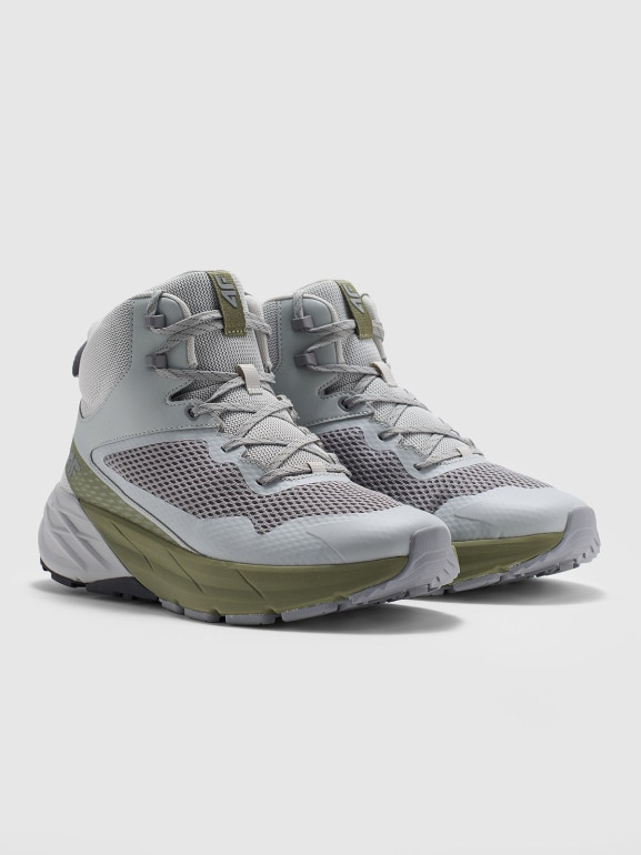 Męskie buty trekkingowe 4F 4FWMM00FOTSM038 - zielone