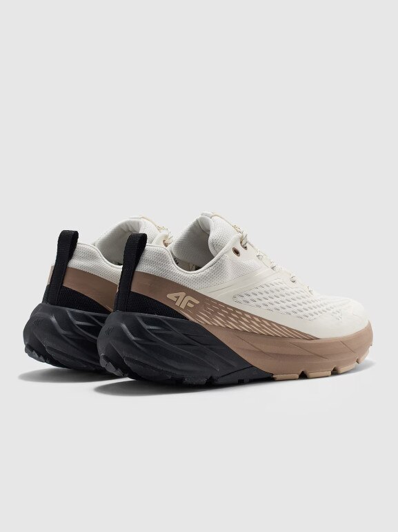 Męskie buty trekkingowe 4F SPEED HIKER 4FWMM00FOTSM036 - beżowe