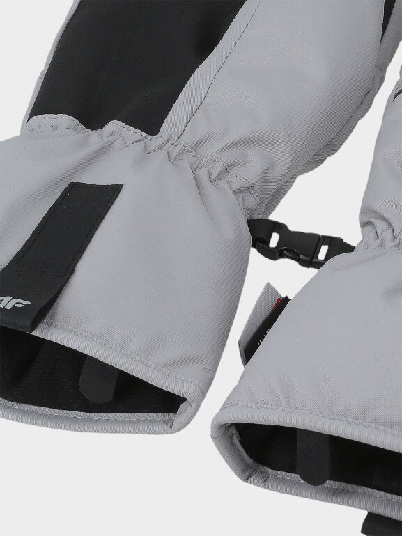 Męskie rękawiczki narciarskie 4F 4FWAW24AFGLM149 - szare 