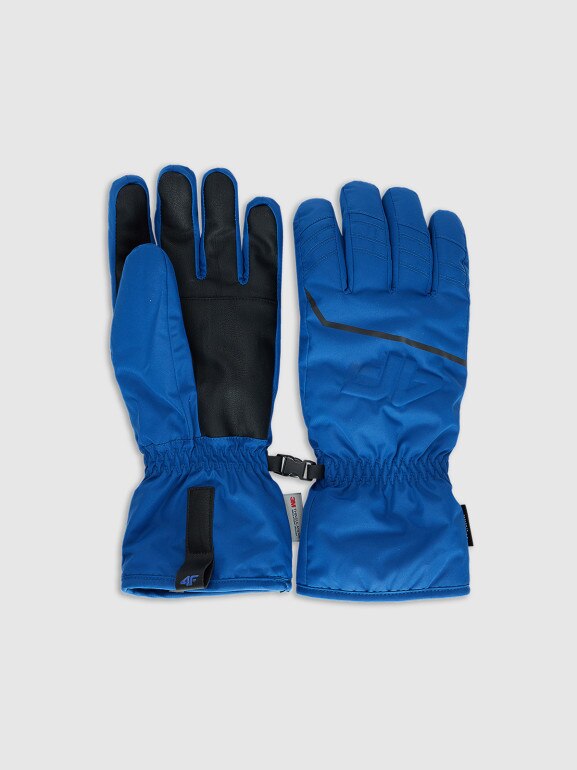 Męskie rękawiczki narciarskie Thinsulate z membraną NeoDry 4FRAW25AFGLM220 - granatowe