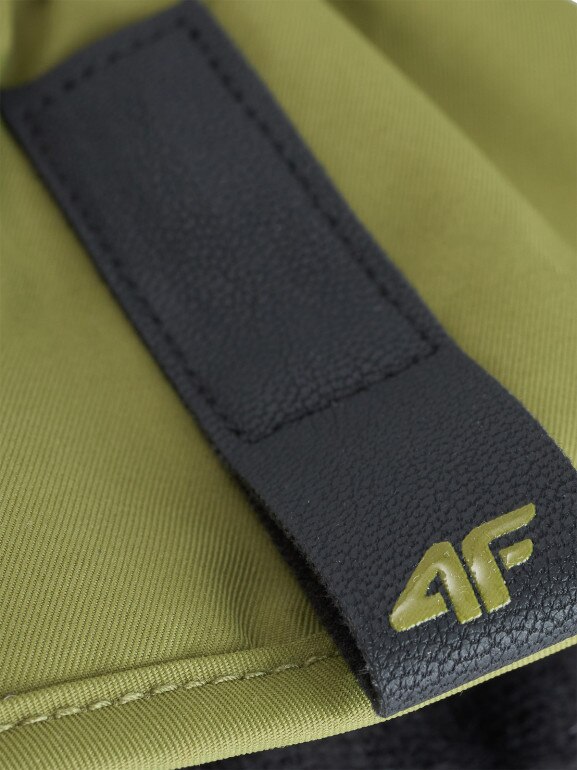 Męskie rękawiczki narciarskie Thinsulate z membraną NeoDry 4FRAW25AFGLM220 - zielone