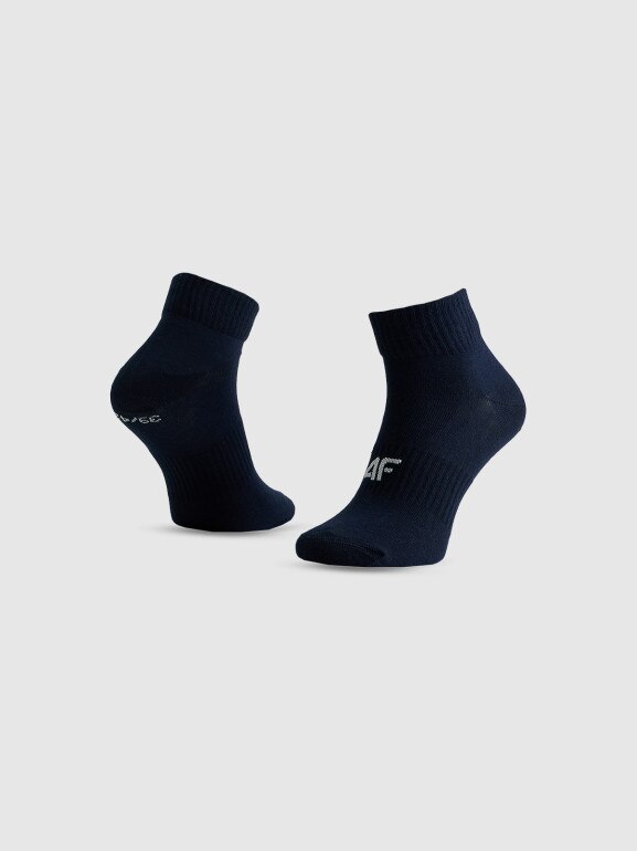 Męskie skarpetki niskie (3-pack) 4F 4FRSS26USOCM0836 - multikolor