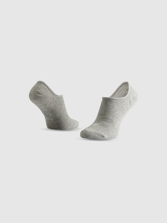 Męskie skarpetki stopki (3-pack) 4F 4FRSS26USOCM0833 - multikolor