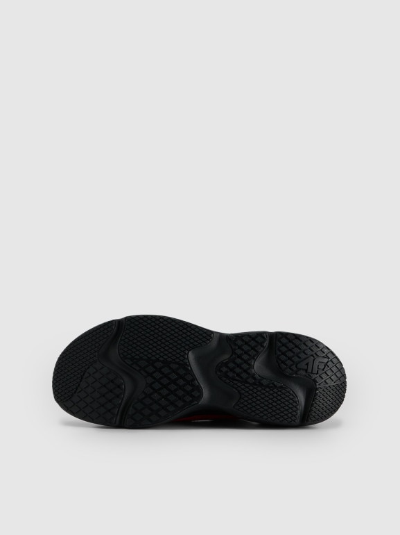 Męskie sneakersy VELOCORE 4F 4FRSS26FSNEM018 - czerwone