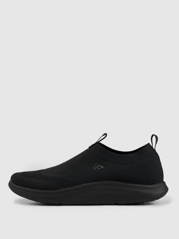 Męskie sneakersy wsuwane NEONITE 4F 4FRSS26FSNEM020 - czarne