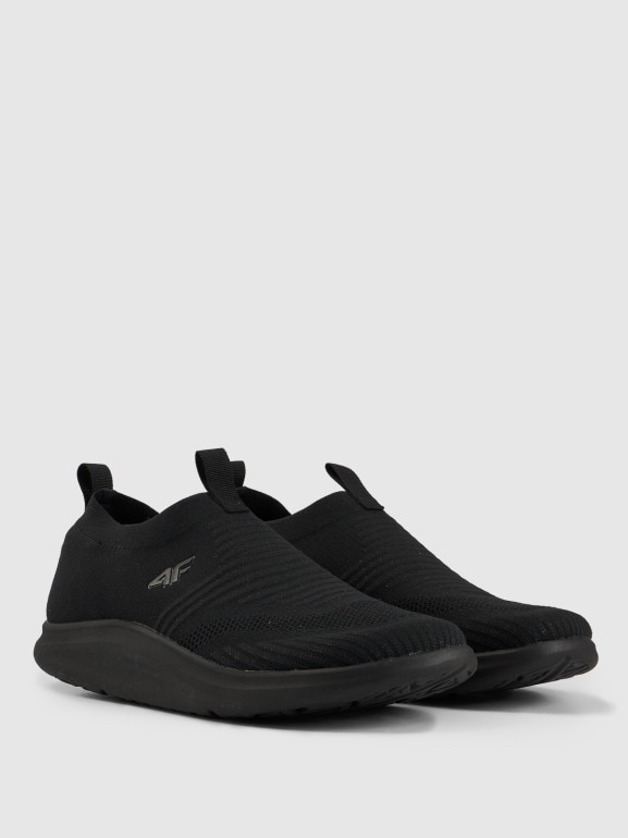 Męskie sneakersy wsuwane NEONITE 4F 4FRSS26FSNEM020 - czarne