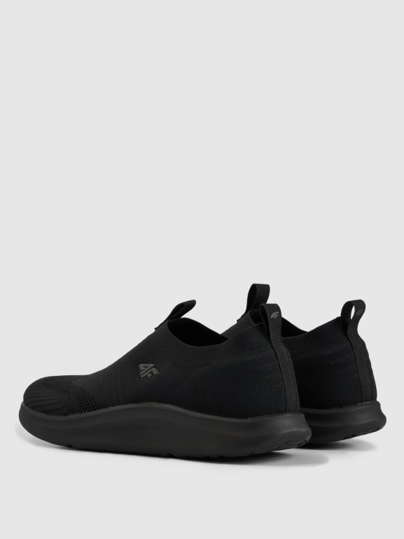 Męskie sneakersy wsuwane NEONITE 4F 4FRSS26FSNEM020 - czarne
