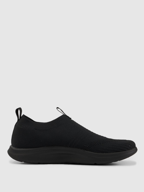 Męskie sneakersy wsuwane NEONITE 4F 4FRSS26FSNEM020 - czarne
