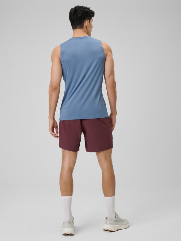 Męskie spodenki treningowe 4F 4FRSS26TFSHM1662 - burgundowe