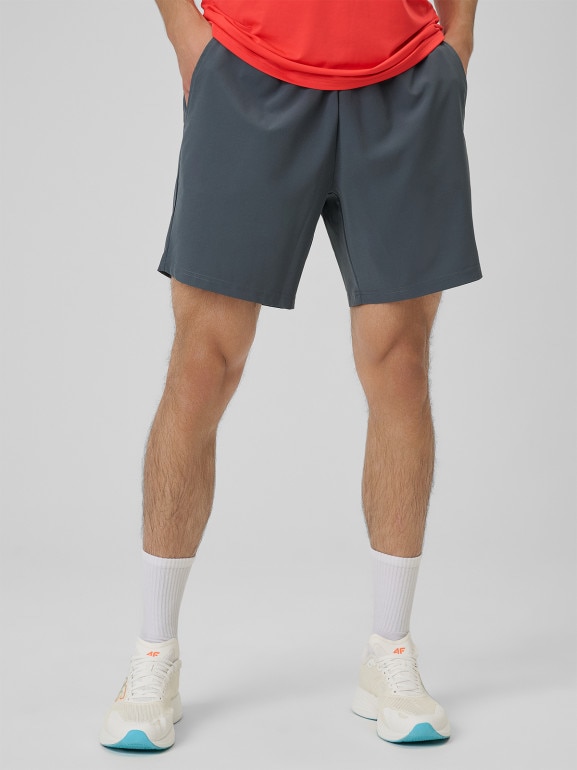 Męskie spodenki treningowe 4F 4FRSS26TFSHM1662 - szare