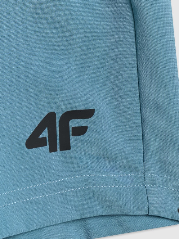 Męskie spodenki treningowe 4F 4FRSS26TFSHM1662 - turkusowe