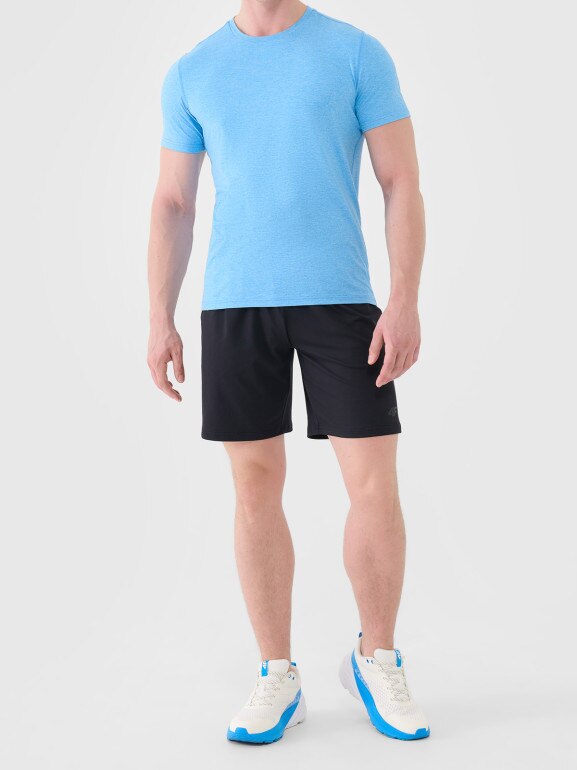 Męskie spodenki treningowe 4F 4FWSS26TFSHM1277 - czarne