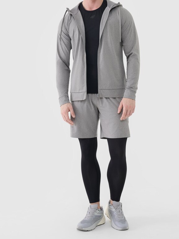 Męskie spodenki treningowe 4F 4FWSS26TFSHM1277 - szare