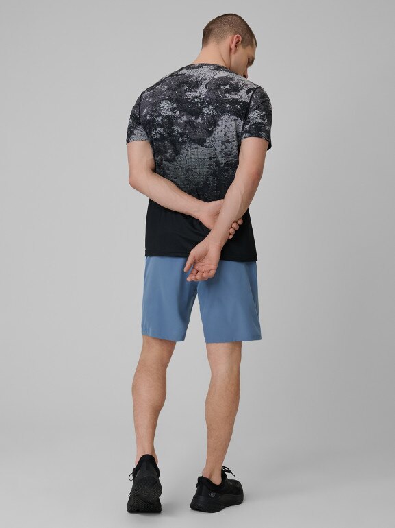 Męskie spodenki treningowe 4F 4FWSS26TFSHM1278 - denim