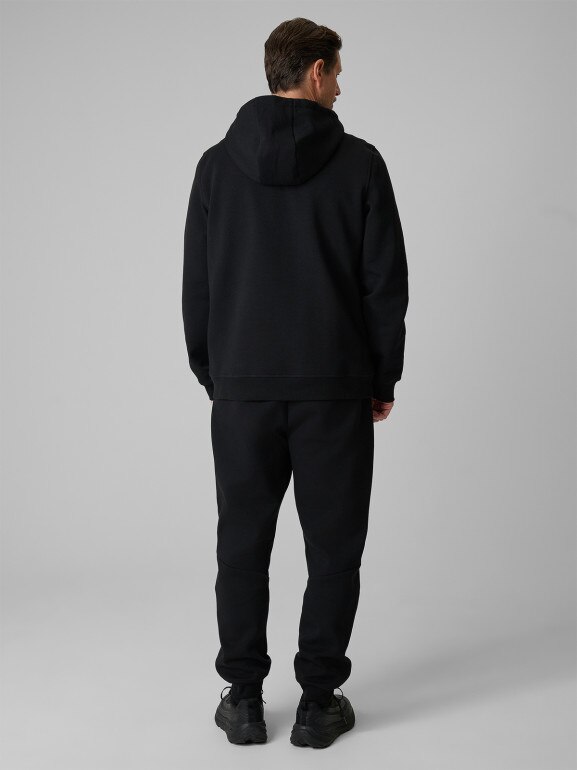 Męskie spodnie dresowe joggery 4F 4FRSS26TTROM1962 - czarne