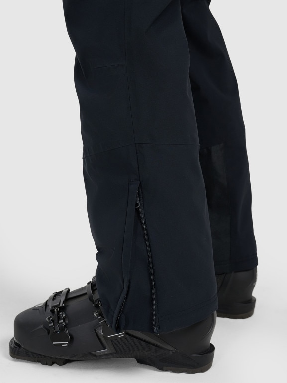 Męskie spodnie narciarskie 4F 4FWAW25TFTRM0924 - czarne
