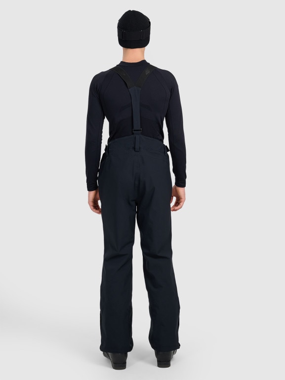 Męskie spodnie narciarskie 4F 4FWAW25TFTRM0924 - czarne