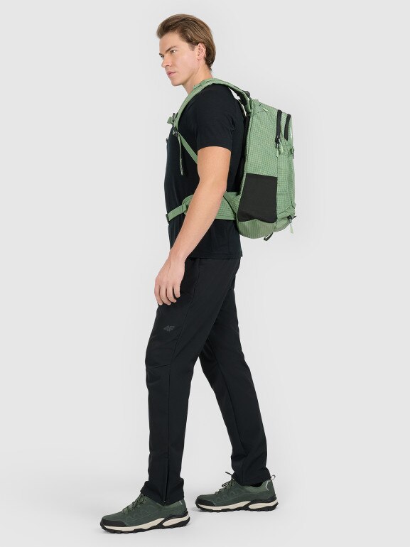 Męskie spodnie trekkingowe 4F 4FWAW25TFTRM0990 - czarne