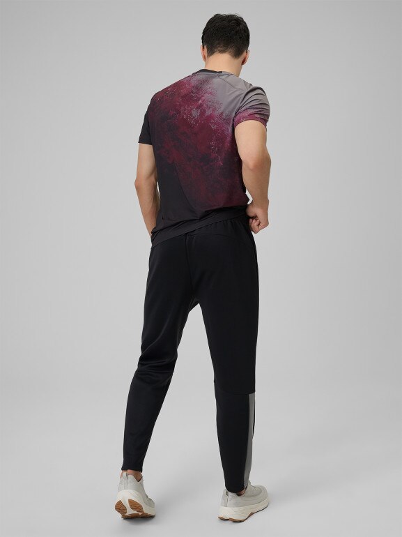 Męskie spodnie treningowe 4F 4FRSS26TFTRM1412 - czarne