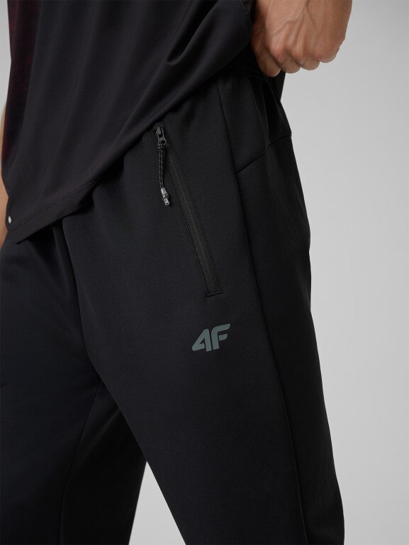 Męskie spodnie treningowe 4F 4FRSS26TFTRM1412 - czarne