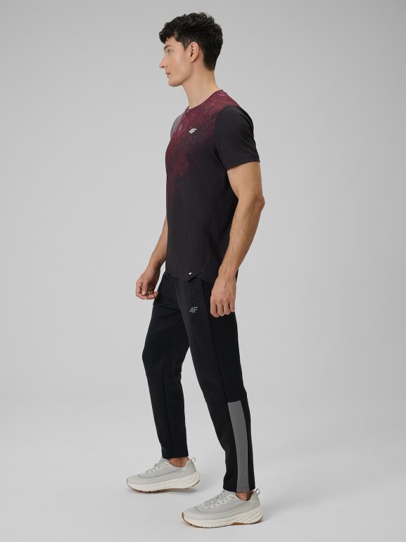 Męskie spodnie treningowe 4F 4FRSS26TFTRM1412 - czarne