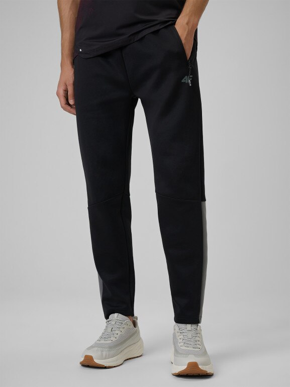 Męskie spodnie treningowe 4F 4FRSS26TFTRM1412 - czarne