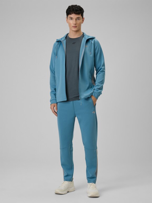 Męskie spodnie treningowe 4F 4FRSS26TFTRM1412 - niebieskie