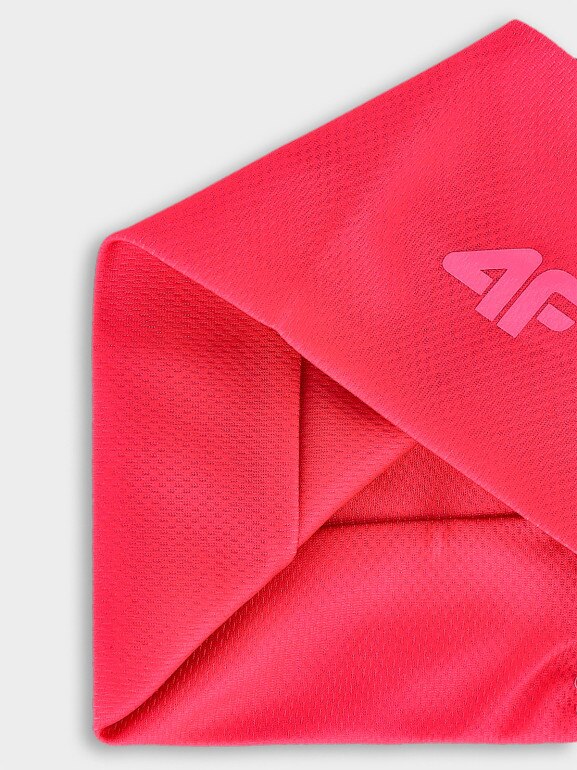 Opaska do biegania 4F 4FWMM00ABANU117 - różowa