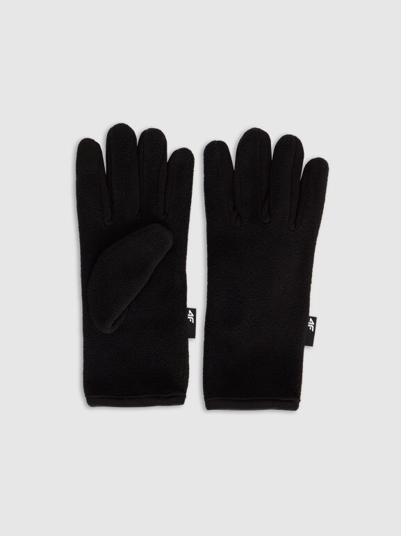 Rękawiczki polarowe Touch Screen 4F 4FWMM00AGLOU151 - czarne