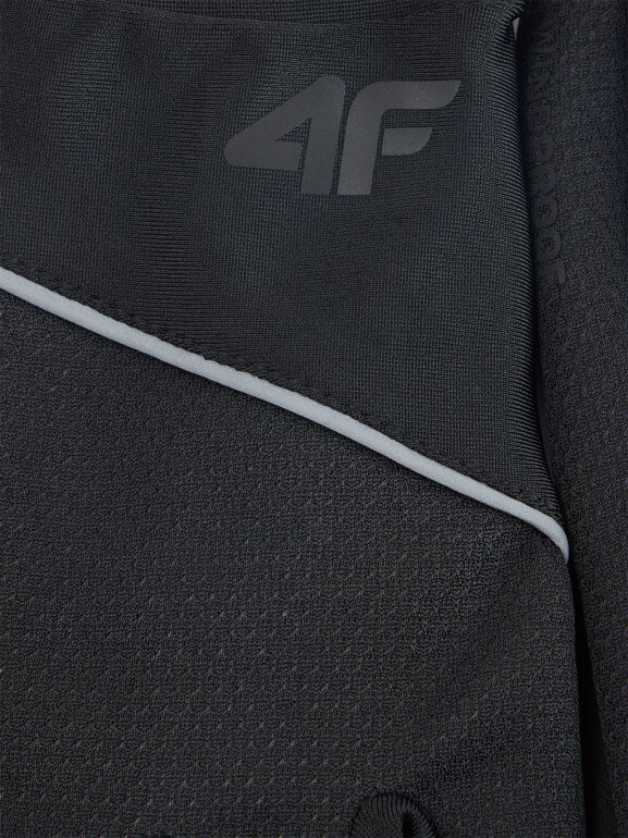 Rękawiczki Touch Screen uniseks 4F 4FWMM00AFGLU182 - czarne