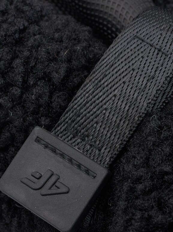 Rękawiczki z jednym palcem uniseks 4F 4FWAW25AGLOU103 - czarne