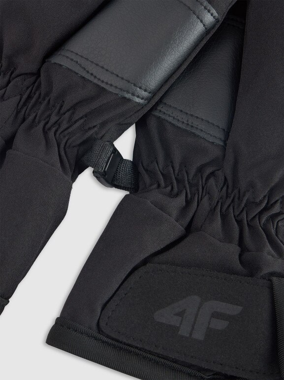 Rękawiczki zimowe Touch Screen uniseks 4F 4FWMM00AGLOU125 - czarne