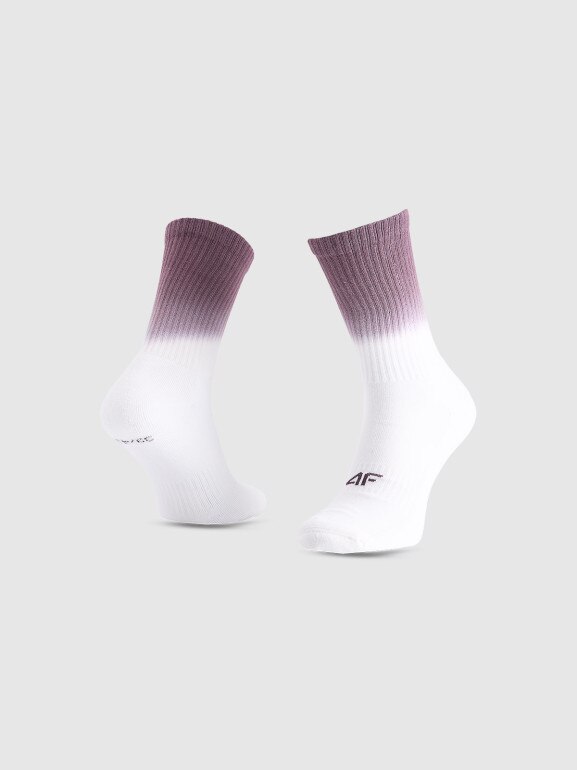 Skarpetki uniseks (2-pack) 4F 4FRAW25USOCU635 - multikolor