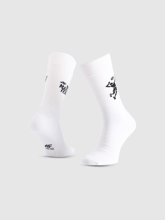 Skarpety za kostkę uniseks (2-pack) 4F 4FRAW25USOCU598 - multikolor