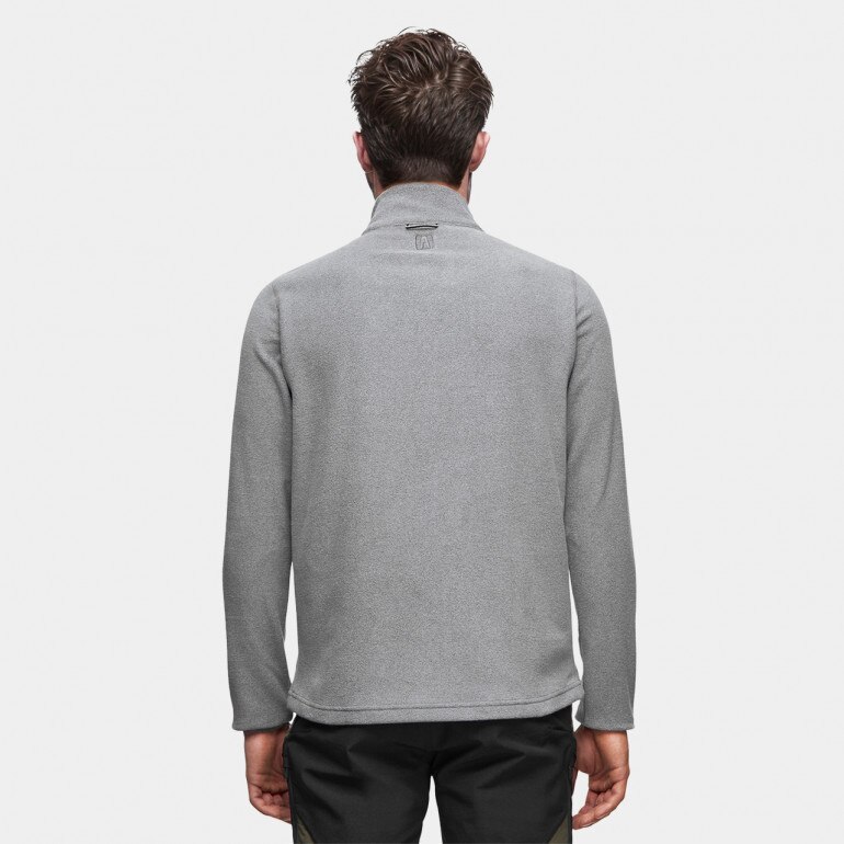 Męski polar nierozpinany bez kaptura Alpinus Kerkis - szary