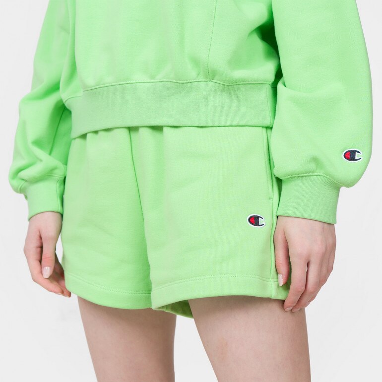 Damskie spodenki dresowe CHAMPION Shorts - zielone