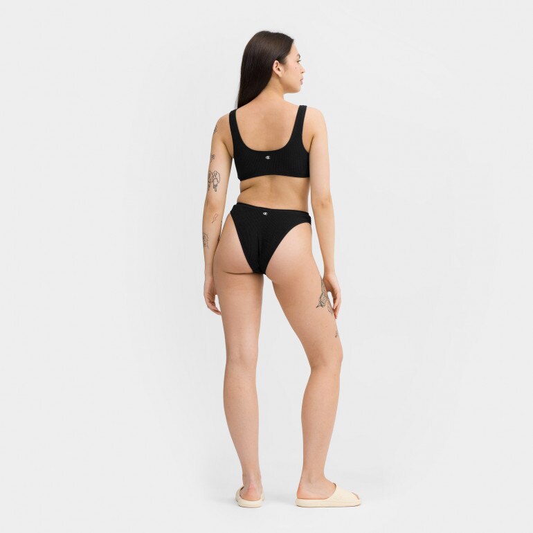 Góra od damskiego kostiumu kąpielowego Champion Legacy Bikini Top - czarna