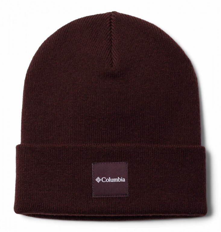 Czapka zimowa uniseks Columbia City Trek Heavyweight Beanie - fioletowa
