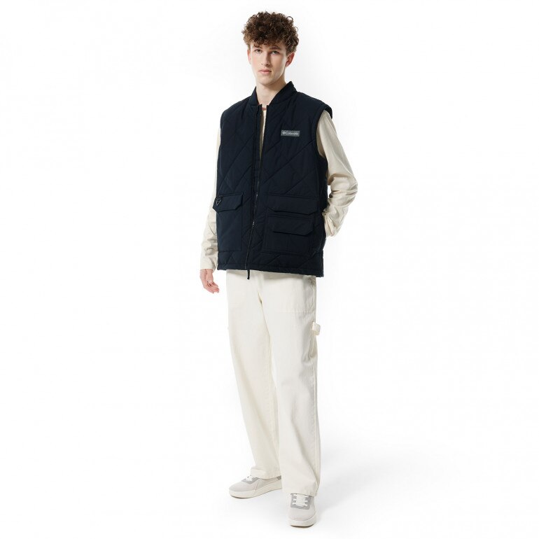 Męski bezrękawnik puchowy pikowany Columbia Men's Rad Padded Vest - czarna