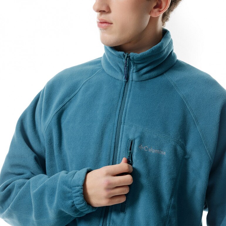 Męski polar rozpinany Columbia Fast Trek II Full Zip Fleece - niebieski