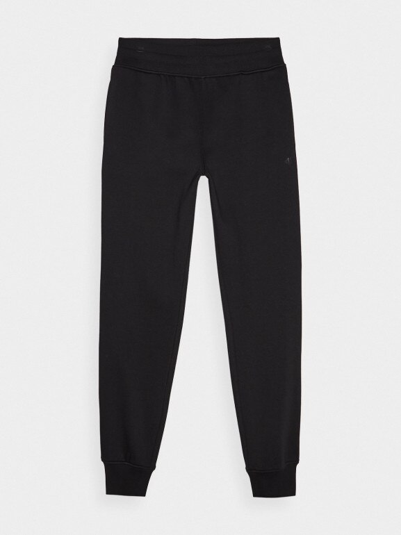 Damskie spodnie dresowe 4F 4FWMM00TTROF0946 - czarne