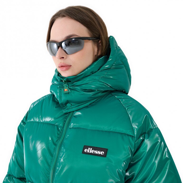 Damska kurtka puchowa pikowana Kurtka Ellesse Lenzer Padded Wmn - zielona