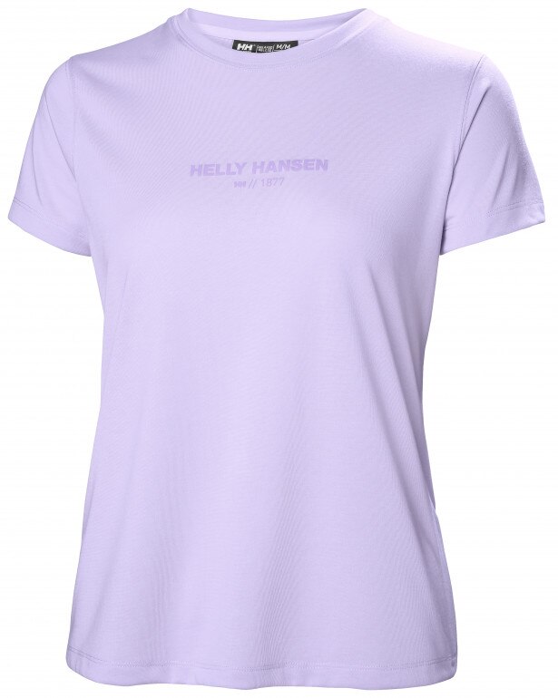 Damska koszulka treningowa Helly Hansen Allure - fioletowa