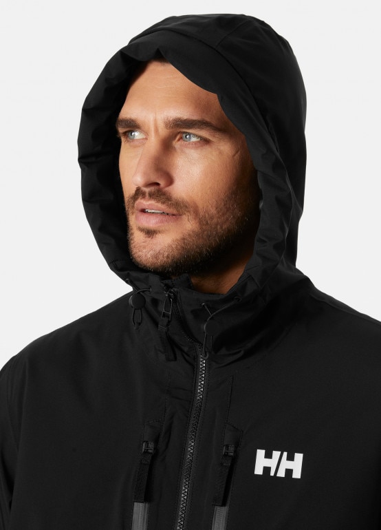 Męska kurtka parka zimowa Helly Hansen Park Insulated Rain Parka - czarna