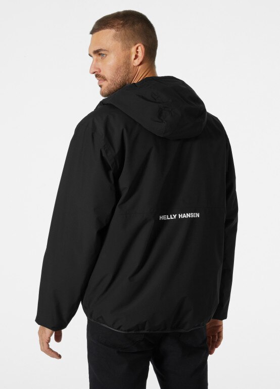 Męska kurtka przejściowa Helly Hansen Ervik Insulated Rain Jacket - czarna
