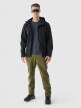 Męskie spodnie softshellowe 4F 4FRAW24TFTRM1006 - oliwkowe/khaki