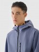 Męska kurtka softshell 4F 4FRAW24TSOFM397 - niebieska 