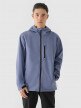 Męska kurtka softshell 4F 4FRAW24TSOFM397 - niebieska 