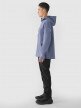 Męska kurtka softshell 4F 4FRAW24TSOFM397 - niebieska 