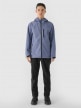 Męska kurtka softshell 4F 4FRAW24TSOFM397 - niebieska 